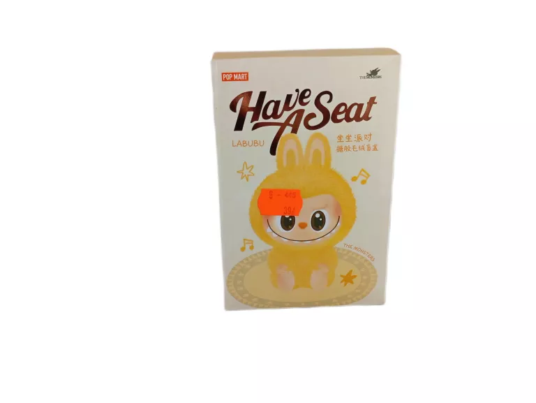 LALKA LABUBU HAVE A SEAT POP MART