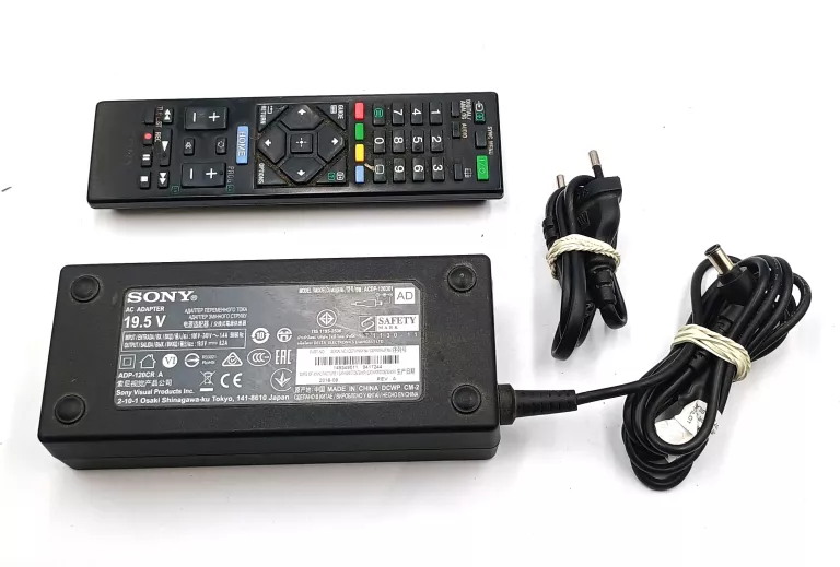 TELEWIZOR SONY KD-49XF7077+ZASILACZ+PILOT