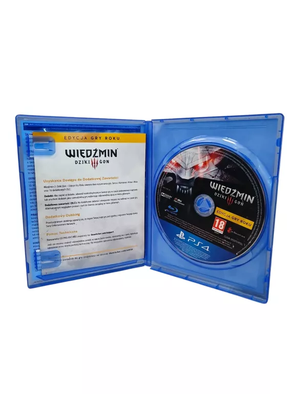 GRA NA PS4 WIEDŹMIN DZIKI GON