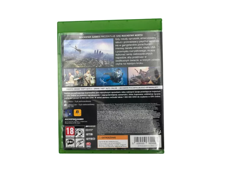 GRA GRAND THEFT AUTO V GTA V XBOX ONE