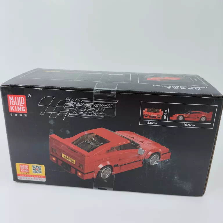 FERRARI F40 - KLOCKI MOULD KING 27038 ZESTAW  + GABLOTA WARTO OKAZJA