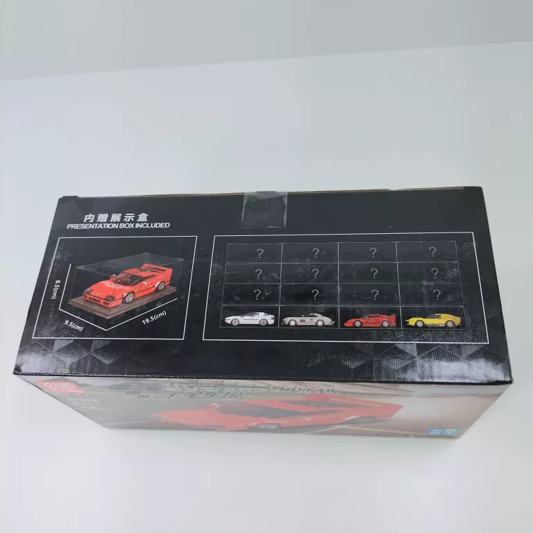 FERRARI F40 - KLOCKI MOULD KING 27038 ZESTAW  + GABLOTA WARTO OKAZJA