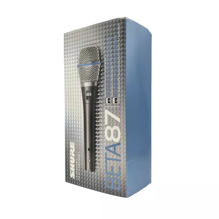 MIKROFON WOKALNY SHURE BETA 87A