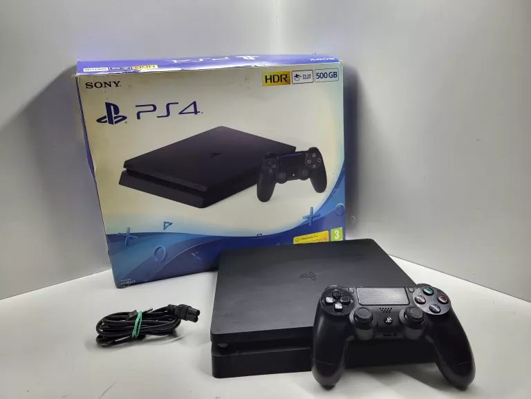 KONSOLA PS4 SLIM 500GB + PAD