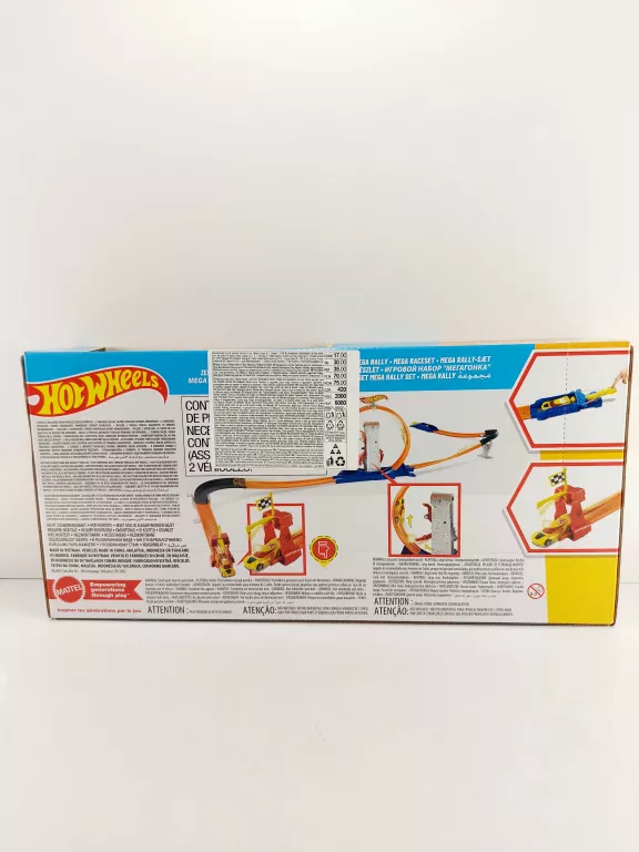 TOR SAMOCHODOWY MATTEL HOT WHEELS PODWÓJNY ZJAZD ZIELONE