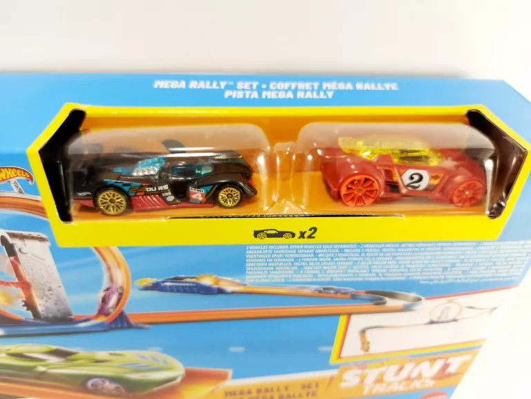 TOR SAMOCHODOWY MATTEL HOT WHEELS PODWÓJNY ZJAZD ZIELONE