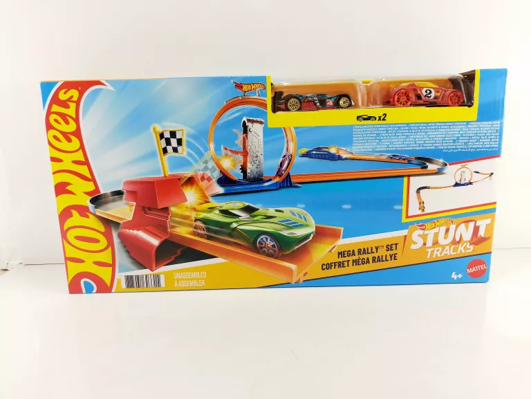 TOR SAMOCHODOWY MATTEL HOT WHEELS PODWÓJNY ZJAZD ZIELONE