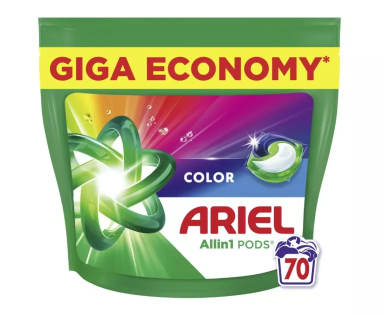ARIEL COLOR ALLIN1, KAPSUŁKI DO PRANIA, 70 PRAŃ