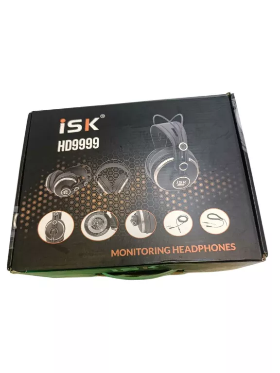 SŁUCHAWKI ISK HD9999 KOMPLET!