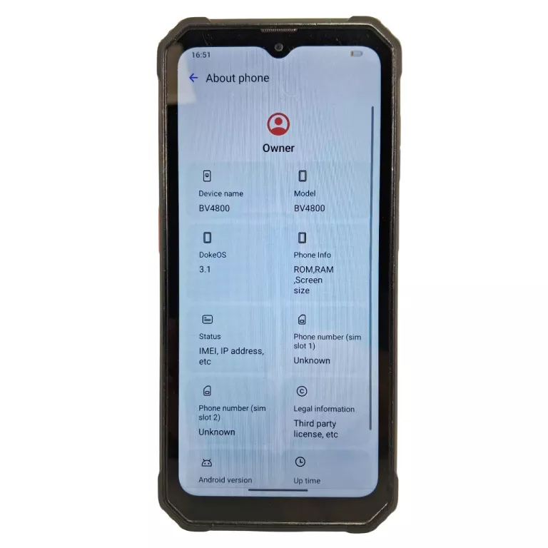 TELEFON BLACKVIEW BV4800 6,56'' 2/32GB