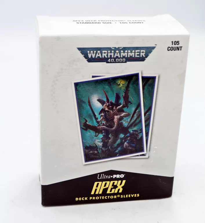 ULTRA-PRO: WARHAMMER 40,000 - APEX DECK PROTECTOR SLEEVES - TYRANID 105 SZ