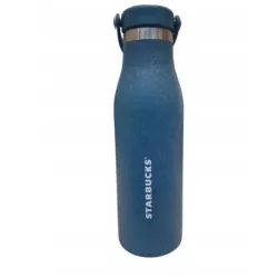 BUTELKA ZE SŁOMKĄ STARBUCKS SKU 011171406 NIEBIESKA 532ML.