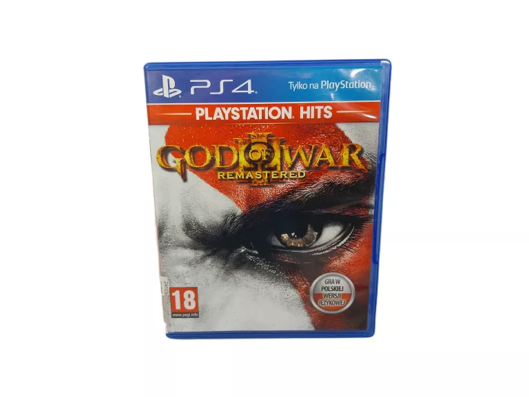 GOD OF WAR REMASTERED PL PS4