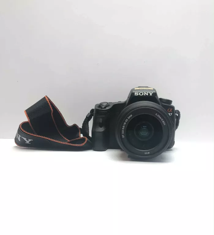 APARAT SONY ALPHA SLT-A37 BODY+ OBIEKTYW SONY 18-55MM+ŁADOWARKA