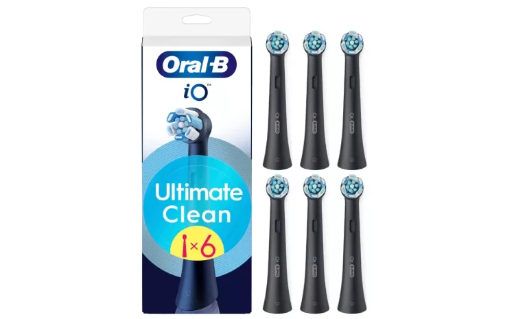 ORAL-B IO SERIES ULTIMATE CLEAN BLACK KOŃCÓWKI SZCZOTECZEK