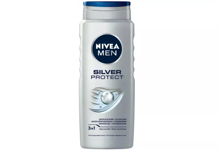 NIVEA MEN SILVER PROTECT ANTYBAKTERYJNY ŻEL POD PRYSZNIC 3W1 500 ML