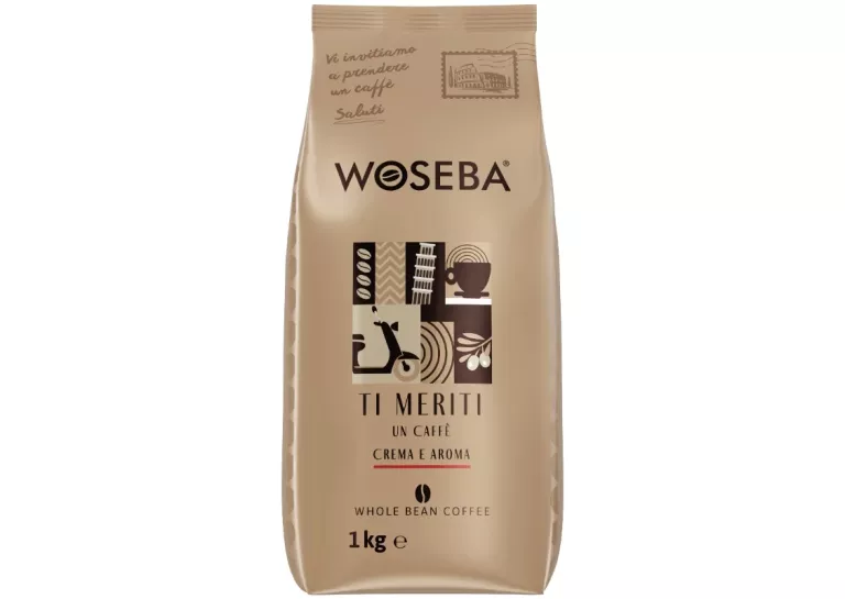 KAWA ZIARNISTA WOSEBA TI MERITI CREMA E AROMA 1KG MIESZANA