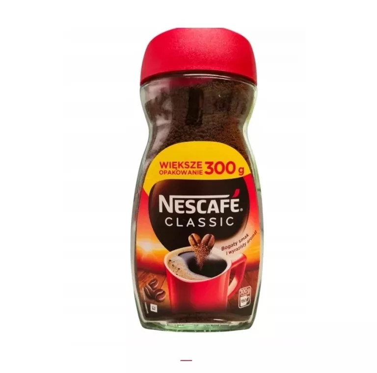 KAWA ROZPUSZCZALNA NESCAFE CLASSIC 300 G