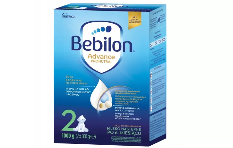 BEBILON 2 ADVANCE PRONUTRA MLEKO NASTĘPNE 1000 G