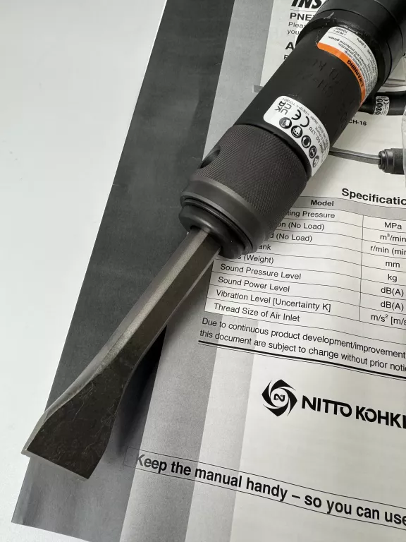 MŁOTEK DŁUTO PNEUMATYCZNE NITTO KOHKI CH-24