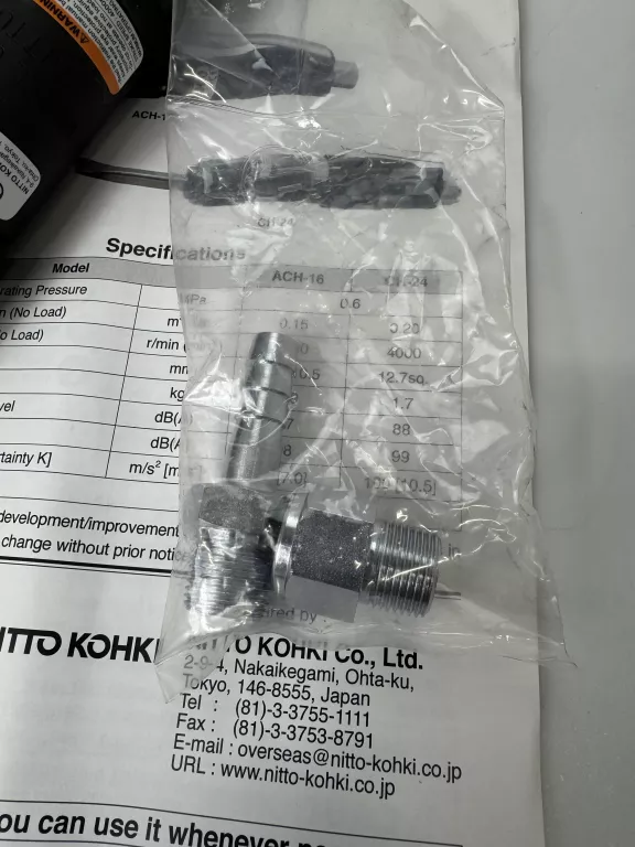 MŁOTEK DŁUTO PNEUMATYCZNE NITTO KOHKI CH-24