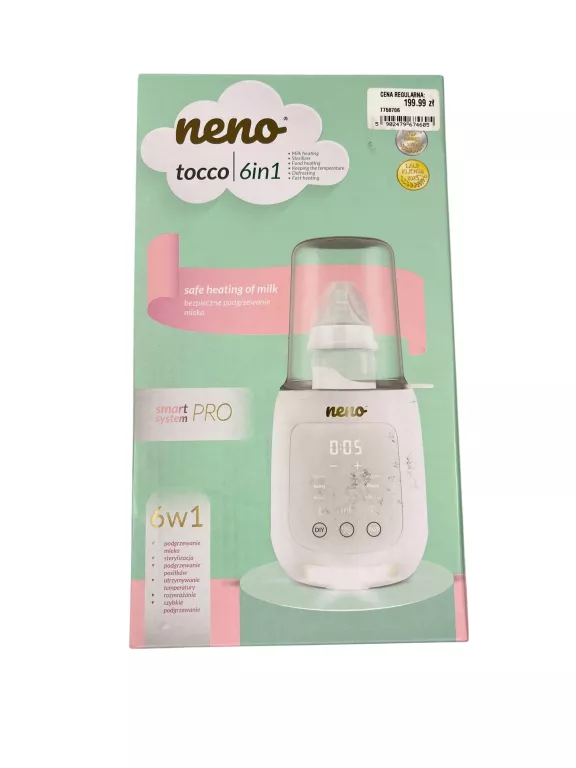 NENO TOCCO - 6W1, STERYLIZATOR, PODGRZEWACZ
