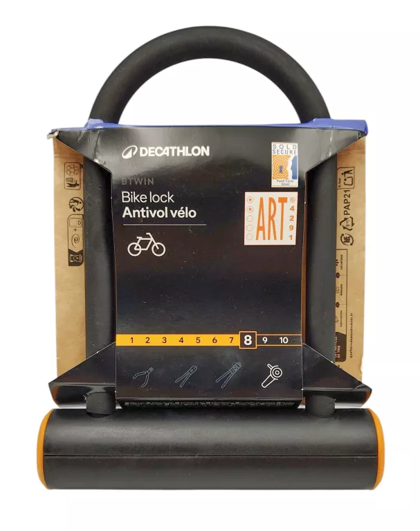 ZABEZPIECZENIE ROWEROWE DECATHLON BTWIN D900 M ART