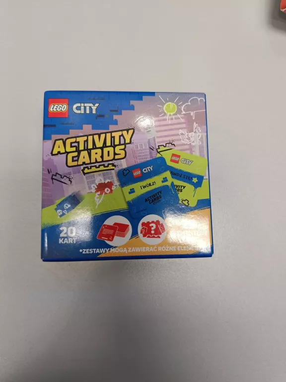 LEGO ACTIVITY CARDS 25 ELEMENTÓW