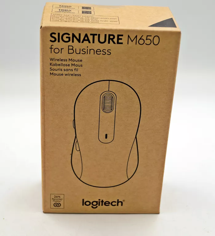MYSZ BEZPRZEWODOWA LOGITECH SIGNATURE M650 OPTYCZNA GRAFITOWA (CZYTAJ OPIS