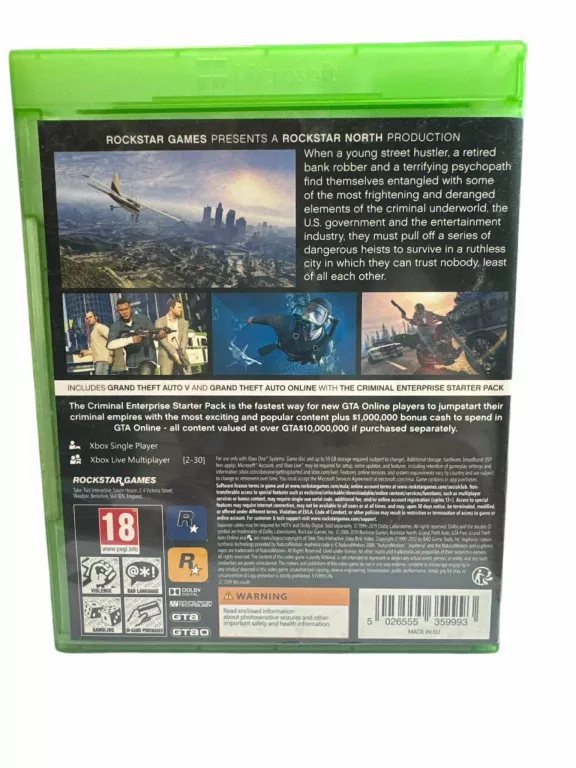 GRA XBOX ONE GTA V PREMIUM EDITION (18)