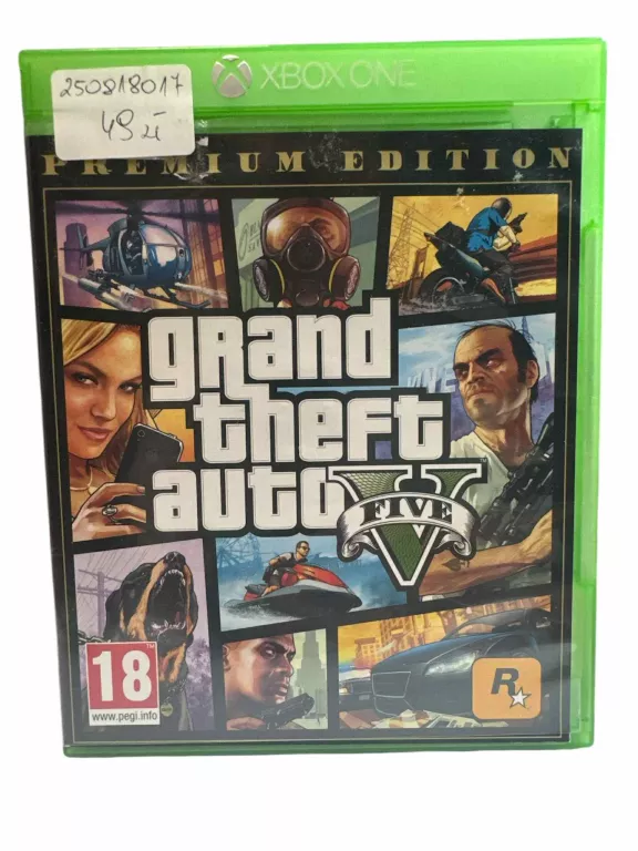 GRA XBOX ONE GTA V PREMIUM EDITION (18)