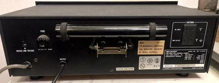SHARP ST-1122 TUNER ANALOGOWY!POLECAM