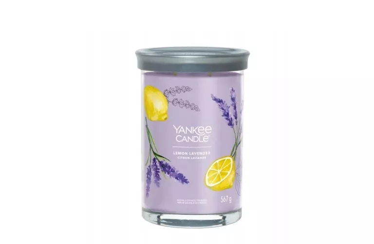 ŚWIECA ZAPACHOWA SOJOWA LEMON YANKEE CANDLE 1 SZT.