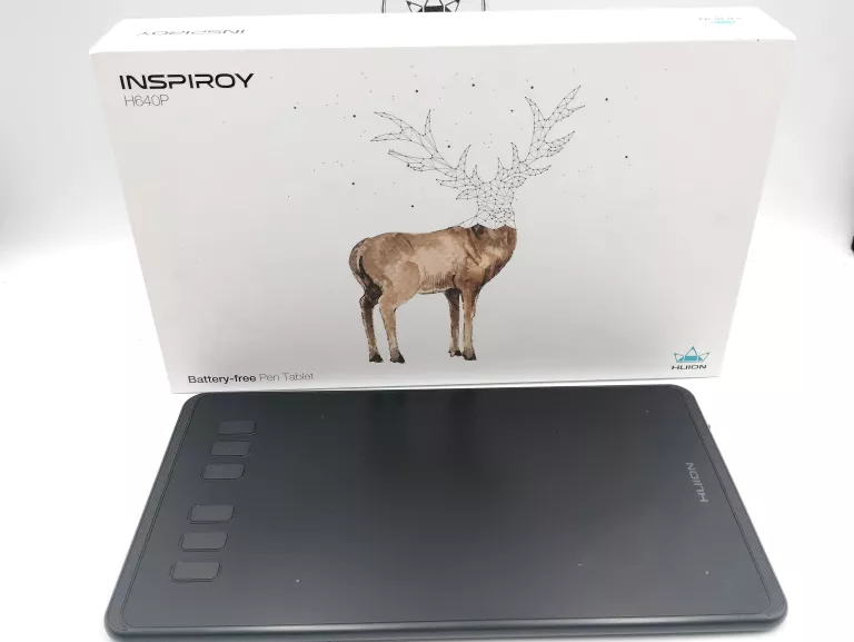 TABLET GRAFICZNY HUION H640P 5080 LPI CZARNY