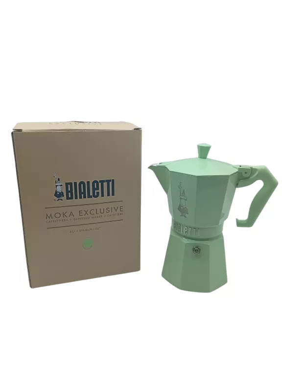 KAWIARKA BIALETTI MIĘTOWA KOMPLET