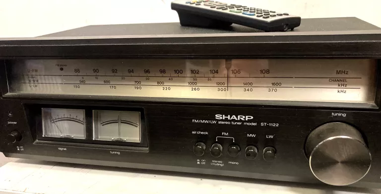 SHARP ST-1122 TUNER ANALOGOWY!POLECAM