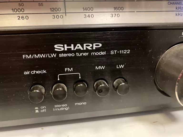 SHARP ST-1122 TUNER ANALOGOWY!POLECAM