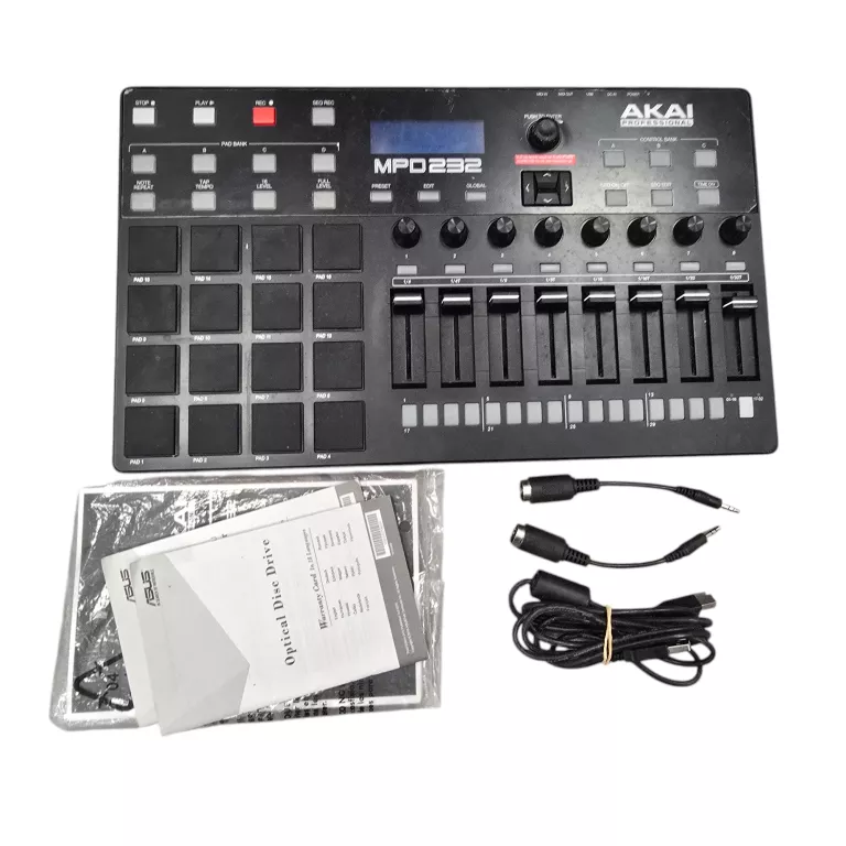 kontroler-akai-mpd-232-pud-kabel-model-mpd-232
