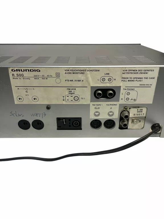AMPLITUNER GRUNDIG R500