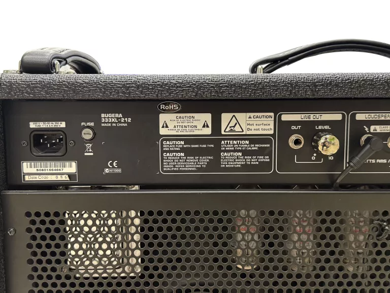 PIECYK 3-KANAŁOWE KOMBO GITAROWE BUGERA 333XL-212 INFINIUM 2X12'' + FSB104