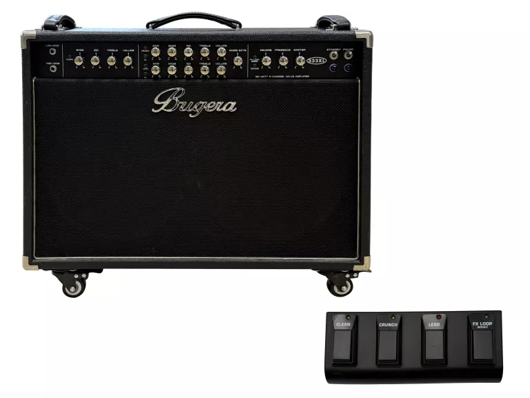 PIECYK 3-KANAŁOWE KOMBO GITAROWE BUGERA 333XL-212 INFINIUM 2X12'' + FSB104