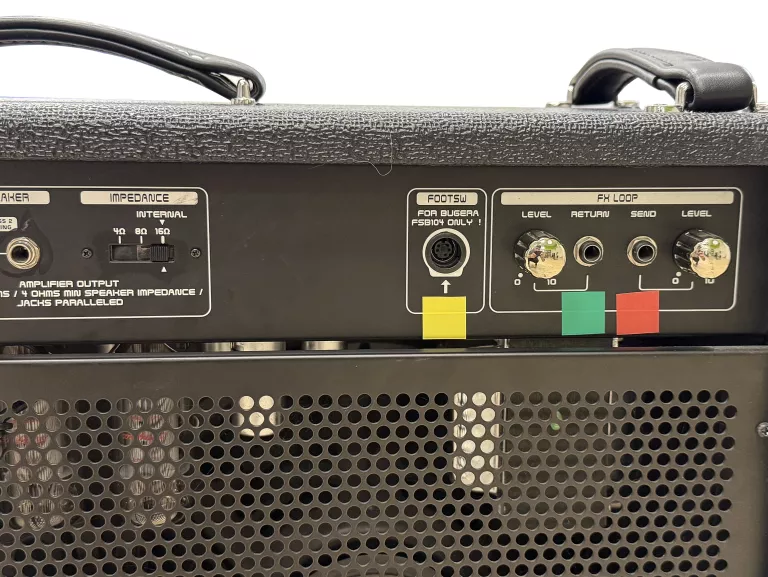 PIECYK 3-KANAŁOWE KOMBO GITAROWE BUGERA 333XL-212 INFINIUM 2X12'' + FSB104