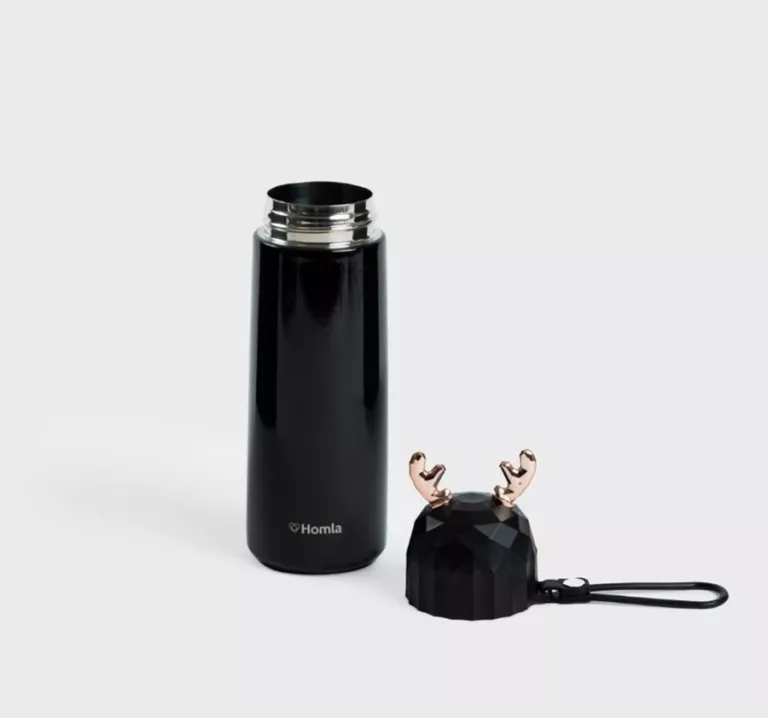 TERMOS GATTO GRAFITOWY RENIFER 0,38 L HOMLA