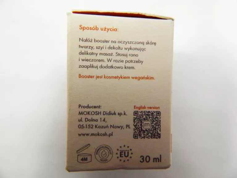 MOKOSH BOOSTER Z BAKUCHIOLEM OWIES I BAMBUS 30 ML