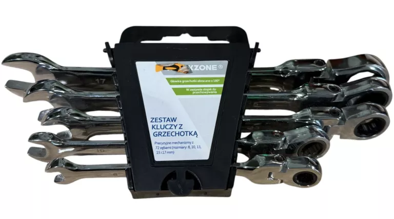 ZESTAW KLUCZY Z GRZECHOTKĄ WORKZONE