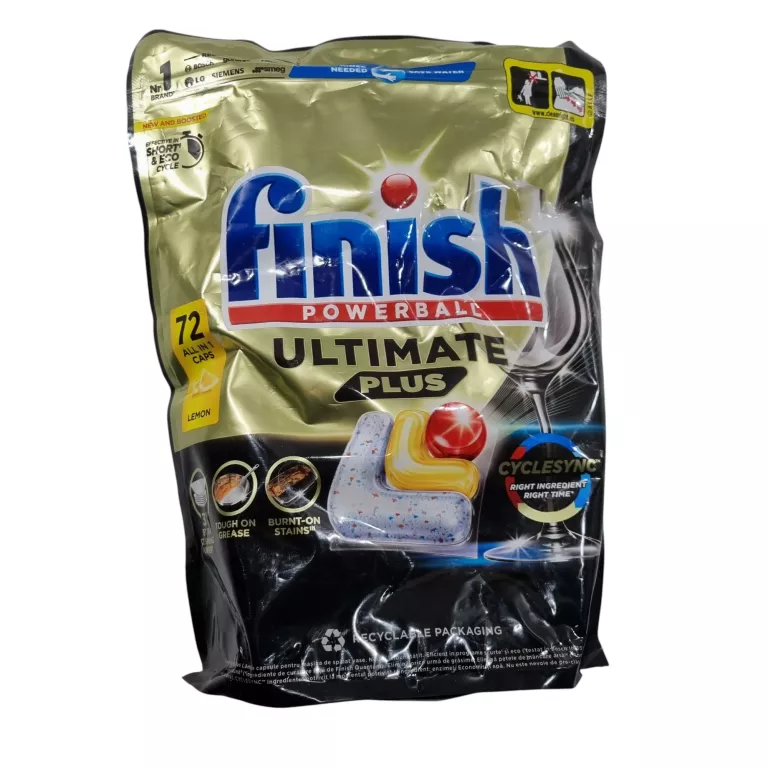 KAPSUŁKI 72 FINISH POWERBALL ULTIMATE PLUS ALL IN1