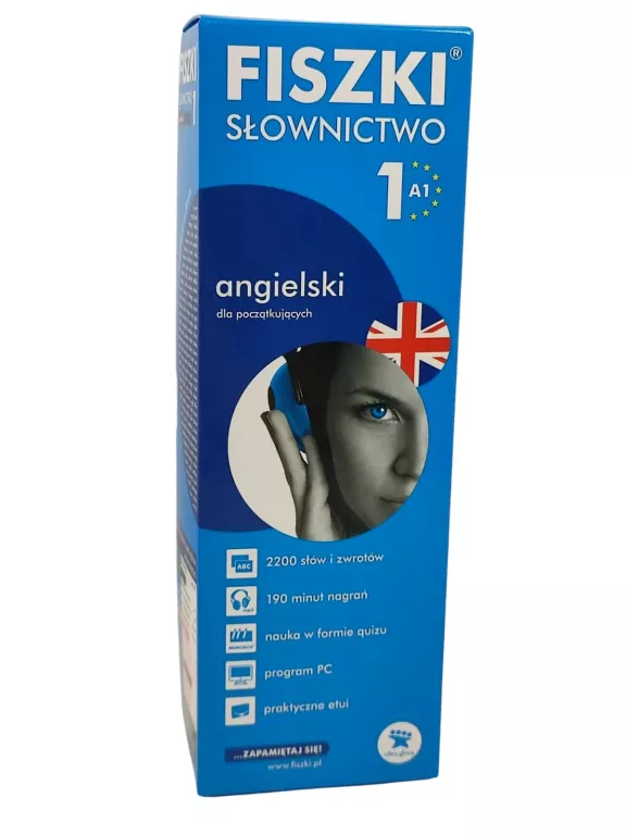 FISZKI – ANGIELSKI – SŁOWNICTWO 1 (A1) - DLA POCZĄTKUJĄCYCH