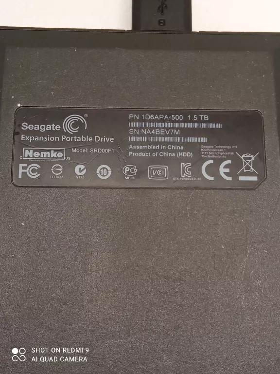 DYSK SEAGATE 1,5 TB