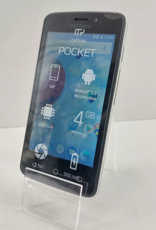 TELEFON MYPHONE POCKET 512 MB / 4 GB 3G CZARNY