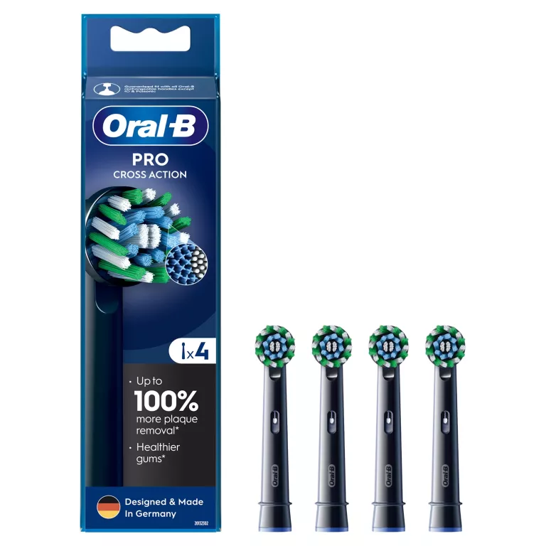 KOŃCÓWKA DO SZCZOTECZEK ORAL-B ORYGINAŁ ORAL-B 4 SZT. PRO CROSS ACTION